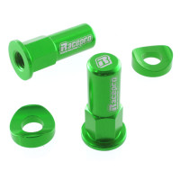 Porcas Tranca-Pneus verde - RACEPRO